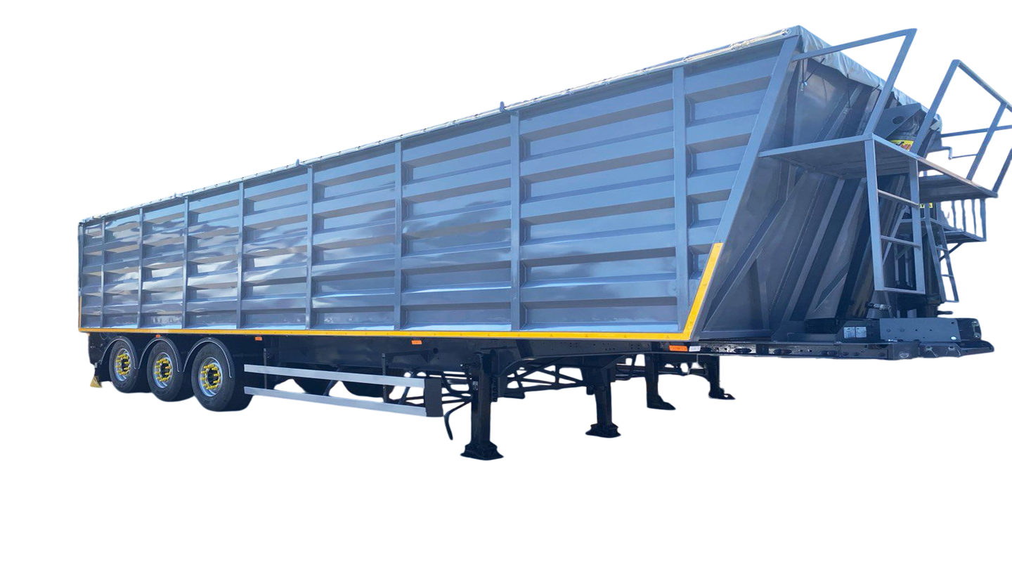 Напівпричіп-самоскид зерновоз 55 кубометрів OST327.55